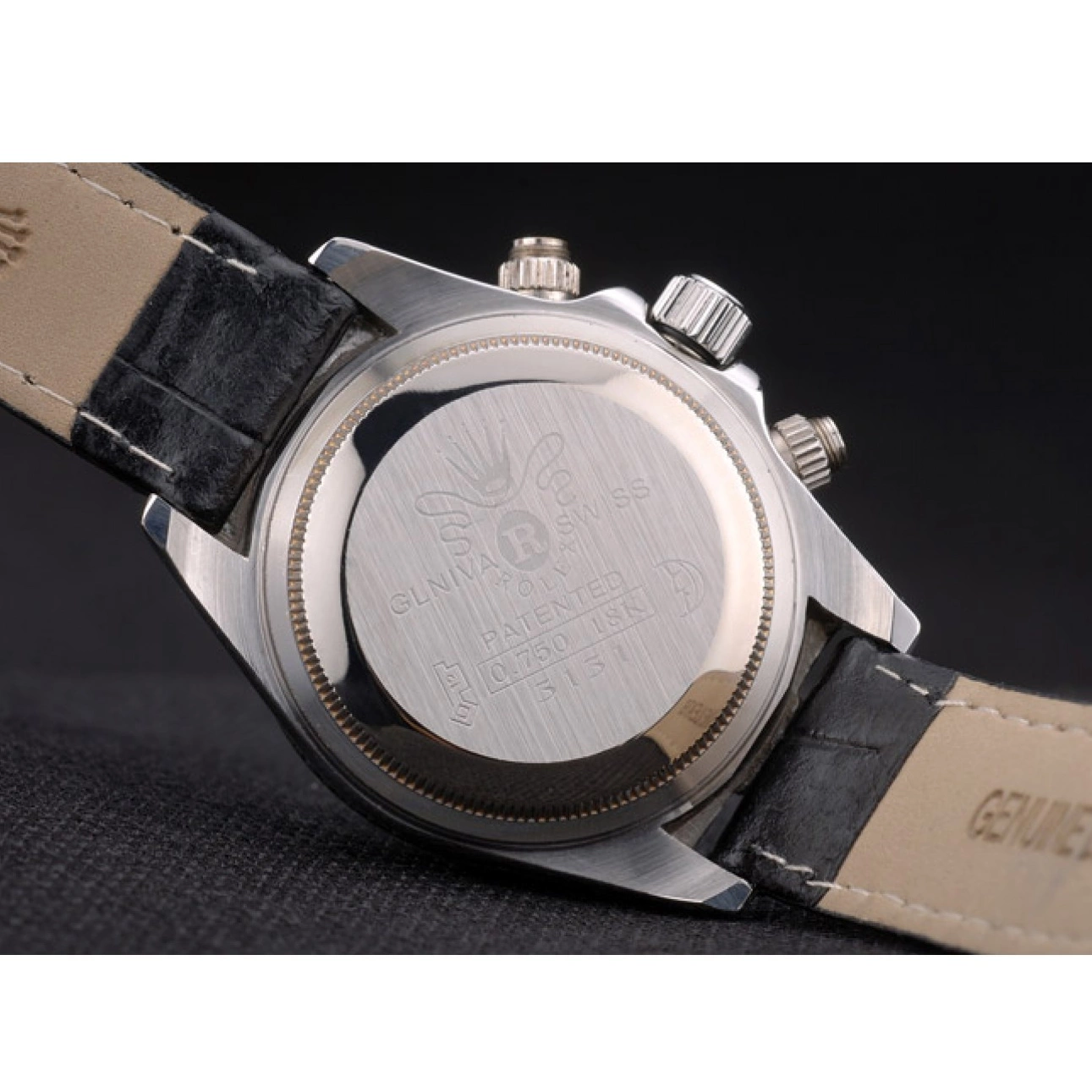 AAA replica watch Studded Daytona Steel Bezel Crystal Case Dial Lady Stainless Studded Crystal Rolex 0731